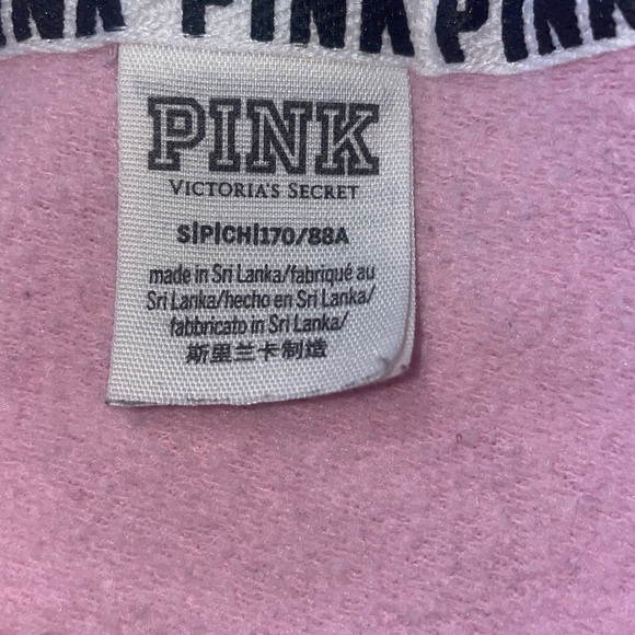 VS PINK CROP VINTAGE HOODIE - Picture 2 of 5